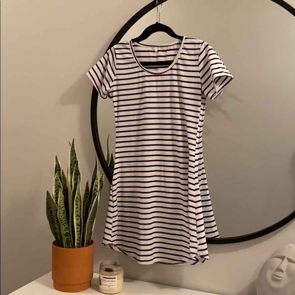 Striped TShirt Dress